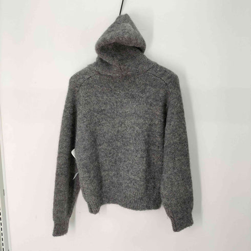 バッカ BACCA ルパカラメミックス ハイネックフードパーカー レディース JPN:S
