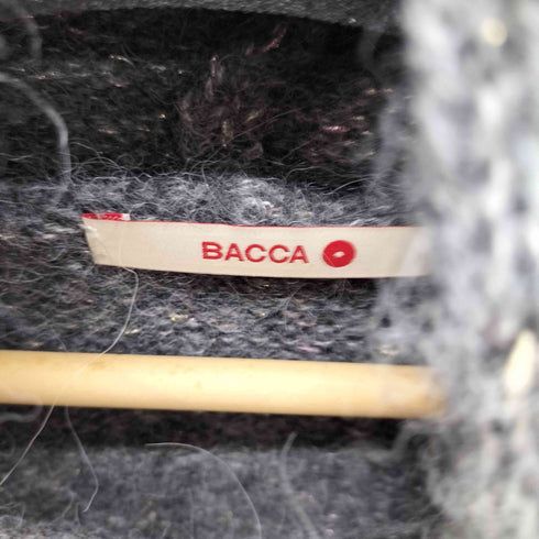 バッカ BACCA ルパカラメミックス ハイネックフードパーカー レディース JPN:S