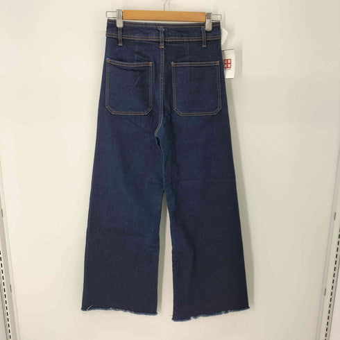 ザラ ZARA THE PATCHPOCKETS MARINE STRAIGHT レディース EUR:36