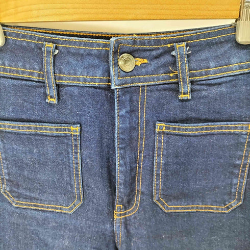 ザラ ZARA THE PATCHPOCKETS MARINE STRAIGHT レディース EUR:36