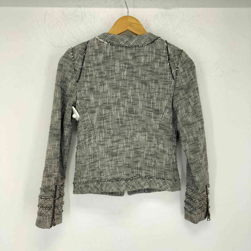 バナナリパブリック BANANA REPUBLIC ツイードノーカラージャケット レディース JPN:0