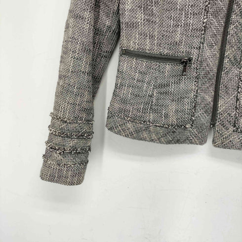 バナナリパブリック BANANA REPUBLIC ツイードノーカラージャケット レディース JPN:0
