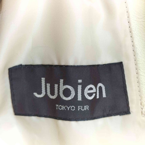 JUBIEN ピックレザー バンドカラー レザージャケット レディース import:M