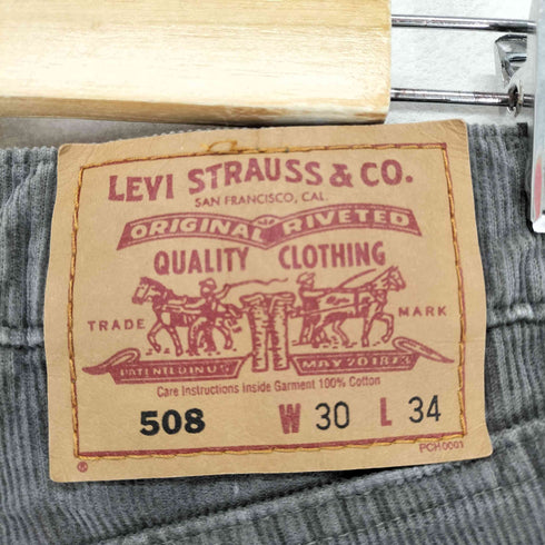 リーバイス Levis 日本製 コーデュロイ パンツ メンズ W30 L34
