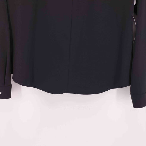 バーニーズニューヨーク BARNEYS NEWYORK ウォッシャブル フロントパール 2WAY ブラウス レディース FREE
