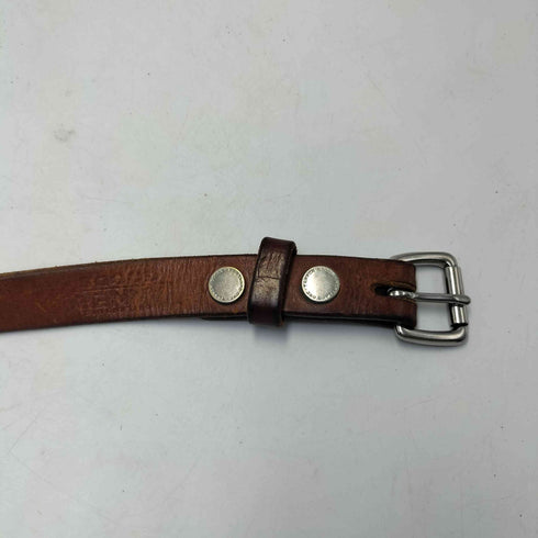 tanner goods USA製 ロゴ刻印 カウレザー ベルト メンズ 36