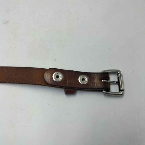 tanner goods USA製 ロゴ刻印 カウレザー ベルト メンズ 36