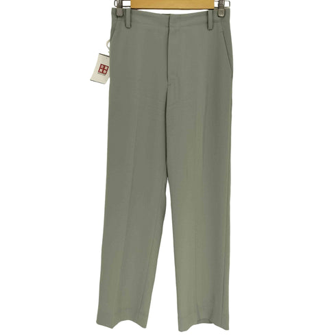 エストネーション ESTNATION 22SS センタープレス ジップフライ ワイド スラックス レディース JPN:36