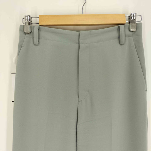 エストネーション ESTNATION 22SS センタープレス ジップフライ ワイド スラックス レディース JPN:36