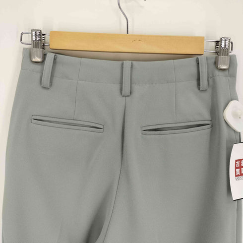 エストネーション ESTNATION 22SS センタープレス ジップフライ ワイド スラックス レディース JPN:36
