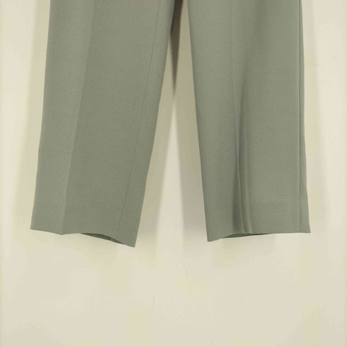 エストネーション ESTNATION 22SS センタープレス ジップフライ ワイド スラックス レディース JPN:36