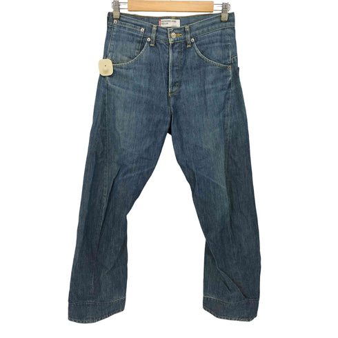 リーバイス Levis 00S 日本製 ENGINEERED JEANS REGULAR 立体裁断 ボタンフライ ツイスト デニム パンツ 00年製 Y2K メンズ W31