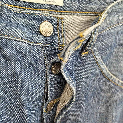 リーバイス Levis 00S 日本製 ENGINEERED JEANS REGULAR 立体裁断 ボタンフライ ツイスト デニム パンツ 00年製 Y2K メンズ W31