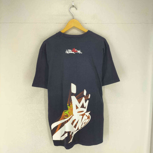 PNB NATION プリントデザイン クルーネック Tシャツ メンズ import:XL
