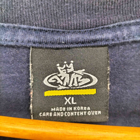 PNB NATION プリントデザイン クルーネック Tシャツ メンズ import:XL