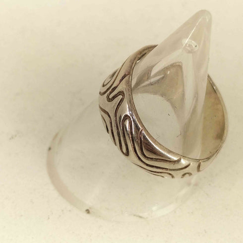 OCTI 925刻印 GLOBE THIN リング メンズ 15