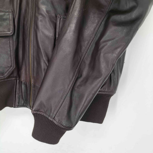 ボリーニ BOLINI G-1 牛革 ワッペン刺繍 フライトジャケット メンズ JPN:48