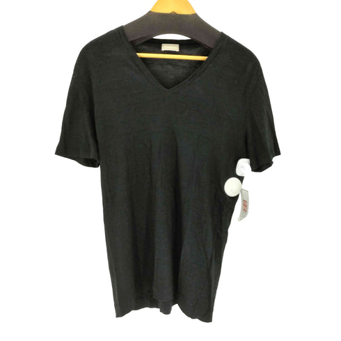 クルチアーニ Cruciani イタリア製 vネック リネンTシャツ メンズ 48