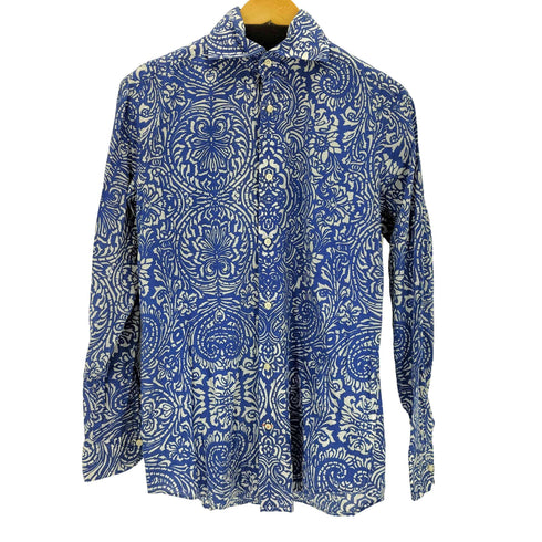 ハケットロンドン hackett london 総柄レギュラーカラーシャツ メンズ import:XS