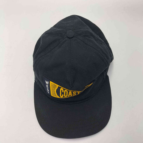 THE AMPAL CREATIVE USA製 WEST COAST PENNANT 2 BLACK 5パネルキャップ メンズ
