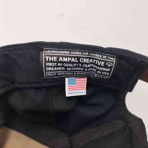THE AMPAL CREATIVE USA製 WEST COAST PENNANT 2 BLACK 5パネルキャップ メンズ