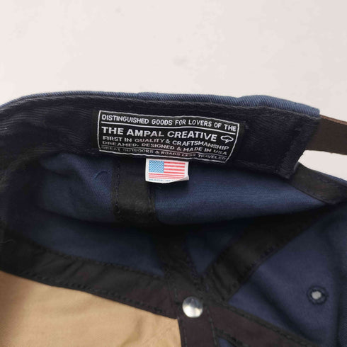 THE AMPAL CREATIVE USA製 GONE FISHIN STRAPBACK 5パネルキャップ メンズ