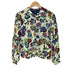 ザラ ZARA trf outerwear フラワー柄ブルゾンジャケット レディース S