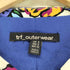 ザラ ZARA trf outerwear フラワー柄ブルゾンジャケット レディース S