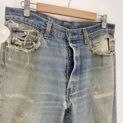 リーバイス Levis 90S USA製 ボタン裏刻印522 501 紙パッチ 5ポケット ボタンフライ デニムパンツ メンズ W34L30