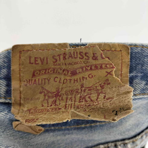 リーバイス Levis 90S USA製 ボタン裏刻印522 501 紙パッチ 5ポケット ボタンフライ デニムパンツ メンズ W34L30