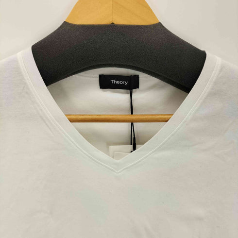 セオリー theory vネックコットンTシャツ メンズ import:S