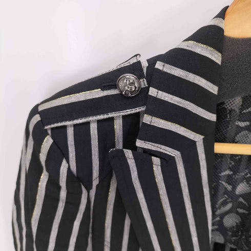 ロエン Roen エポレットストライプテーラードジャケット メンズ