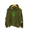 ハフ HUF BENTON HEAVYWEIGHT FLEECE ロゴ刺繍 プルオーバーパーカー メンズ import:L