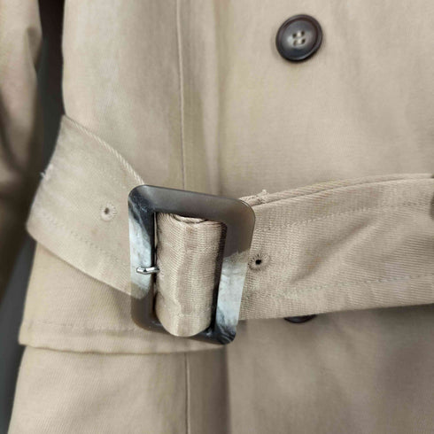 フォックスファーダブルブレスト コート レディース LL