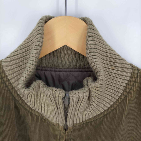 エディーバウアー Eddie Bauer 00S THERMOLITE サーモライト コーデュロイ キルティング リバーシブル 中綿ジャケット メンズ import:L