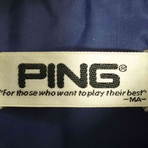 ピン ping フリースダウンベスト メンズ MA