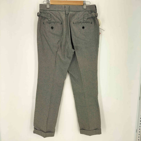 モルガンオム MORGAN HOMME 千鳥格子 スラックスパンツ メンズ JPN:M