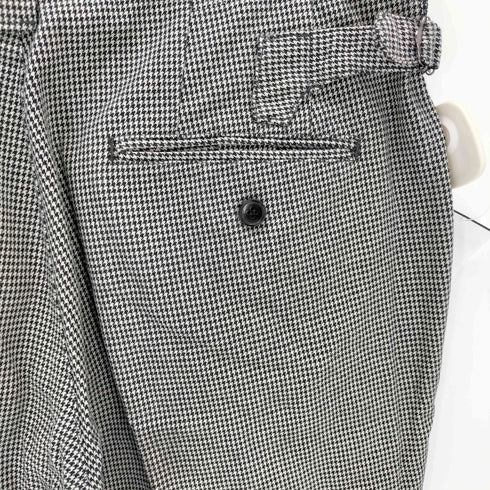 モルガンオム MORGAN HOMME 千鳥格子 スラックスパンツ メンズ JPN:M