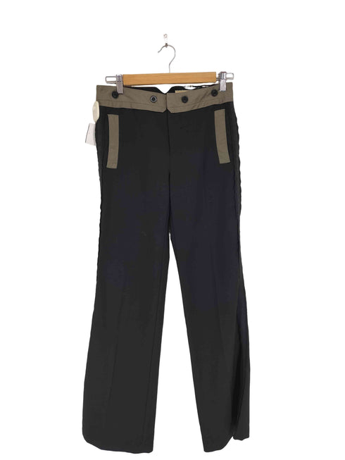 シーバイクロエ SEE BY CHLOE ウール サイドライン スラックスパンツ レディース 38