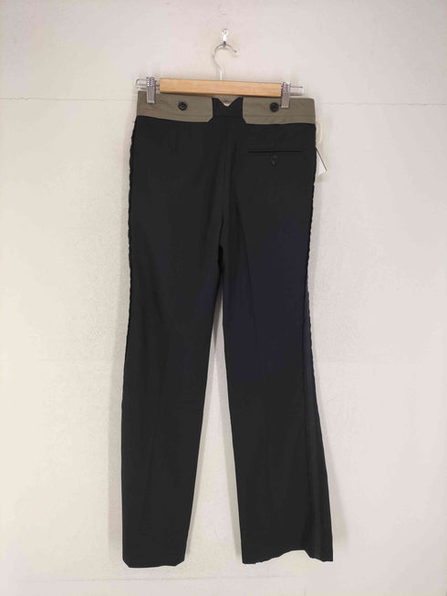 シーバイクロエ SEE BY CHLOE ウール サイドライン スラックスパンツ レディース 38