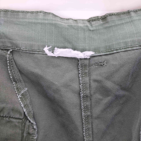 ユーエスアーミー U.S. ARMY 60S ジャングルファティーグ 4th リップストップ ボタンフライ カーゴ パンツ メンズ 31