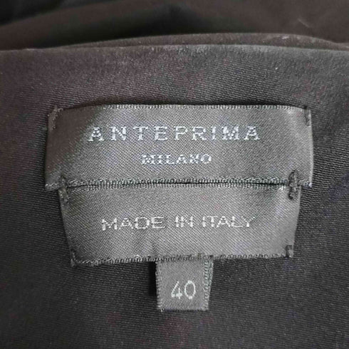 アンテプリマ ANTEPRIMA イタリア製 ririジップ デザインノースリーブドレス レディース EUR:40