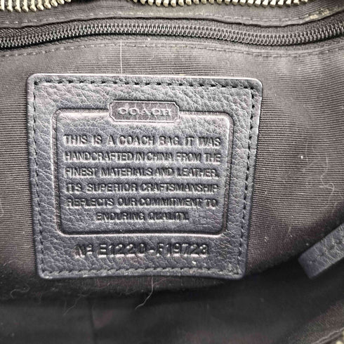 コーチ COACH ロゴチャーム レザーショルダーバッグ レディース