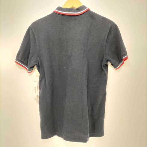 プラダ PRADA ロゴプレート ショートスリーブポロシャツ メンズ import:S