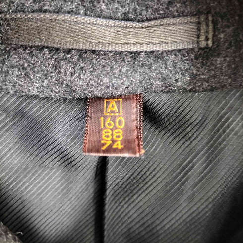 カシミヤ混バルマカーンコート メンズ 160