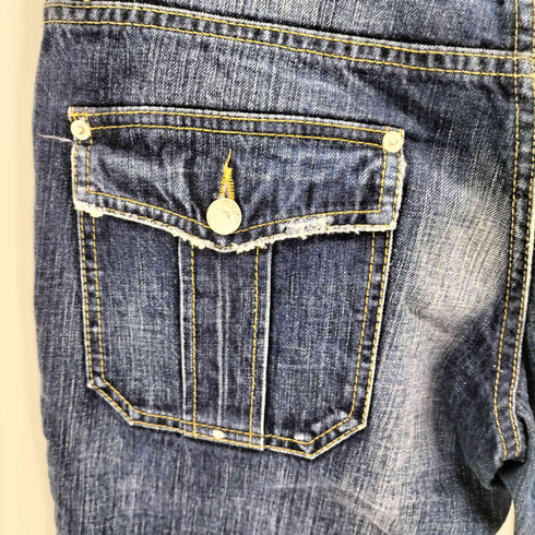 ディースクエアード DSQUARED2 ダメージ加工 ボタンフライデニムパンツ メンズ 46