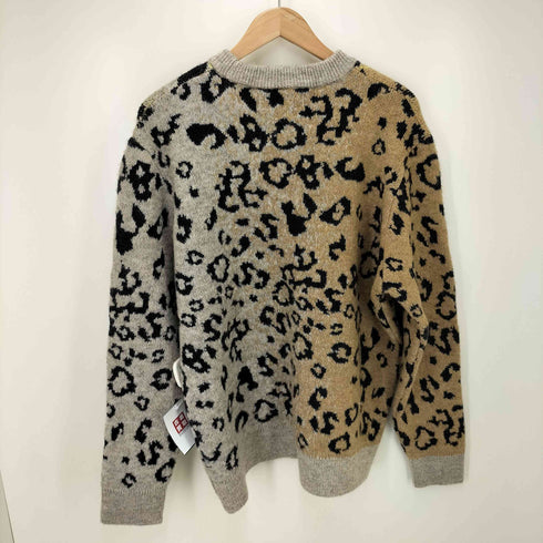 ザラ ZARA レオパード柄 ニット メンズ JPN:L