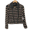ザラ ZARA ツイード ダブルライダースジャケット タイトスカート レディース JPN:M