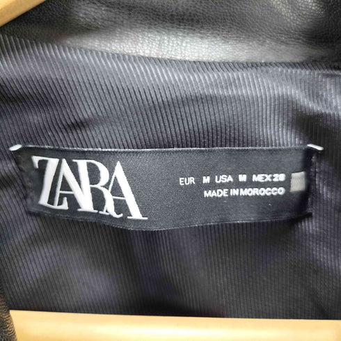 ザラ ZARA ツイード ダブルライダースジャケット タイトスカート レディース JPN:M
