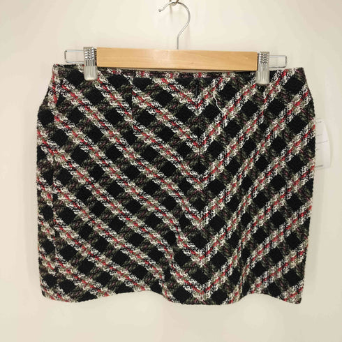 ザラ ZARA ツイード ダブルライダースジャケット タイトスカート レディース JPN:M